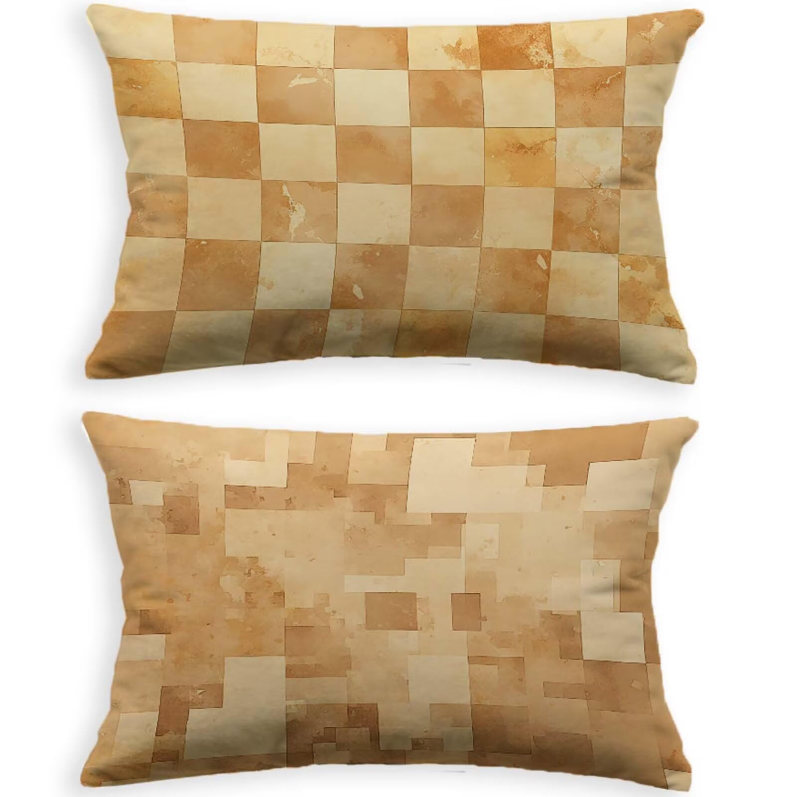 Oreiller 70x90cm housse de coussin lot de 2 pour protéger et embellir les vieux coussins