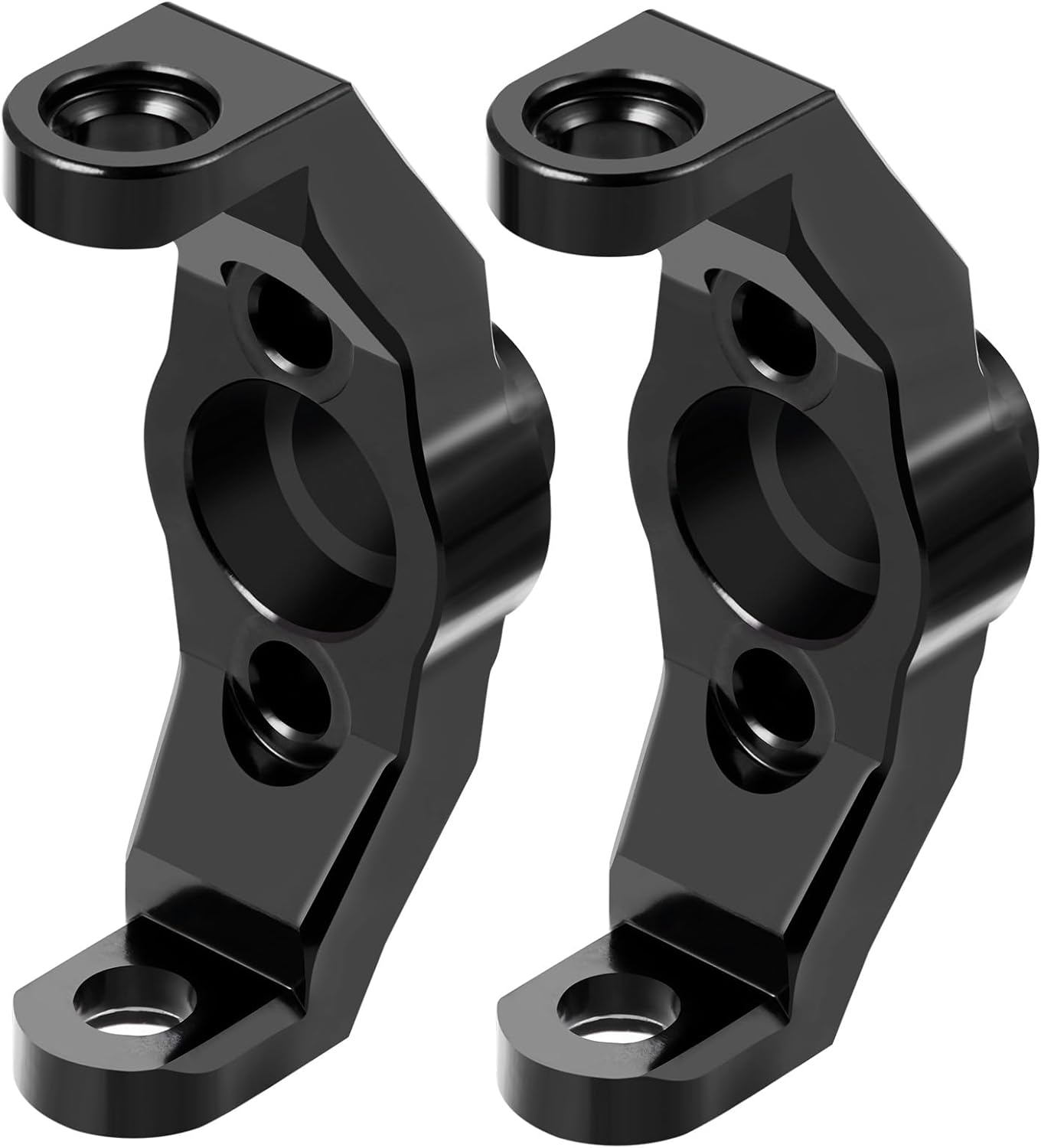 Brass Caster Blocks Clockable C Hub Carriers Front Heavy Weight Caster Blocks 12g Counterweight for 1/18 TRX4M RC Crawler Car Upgrades