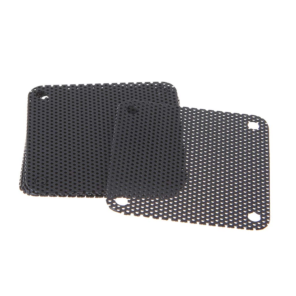 5PCS PVC Fan Dust Filter PC Dustproof For Case Cuttable Computer Mesh Cover 40mm Adapter Cable Connector Expander Splitter Cable Fan Converter Controller Card Module Board Bracket Socket Panel Mount
