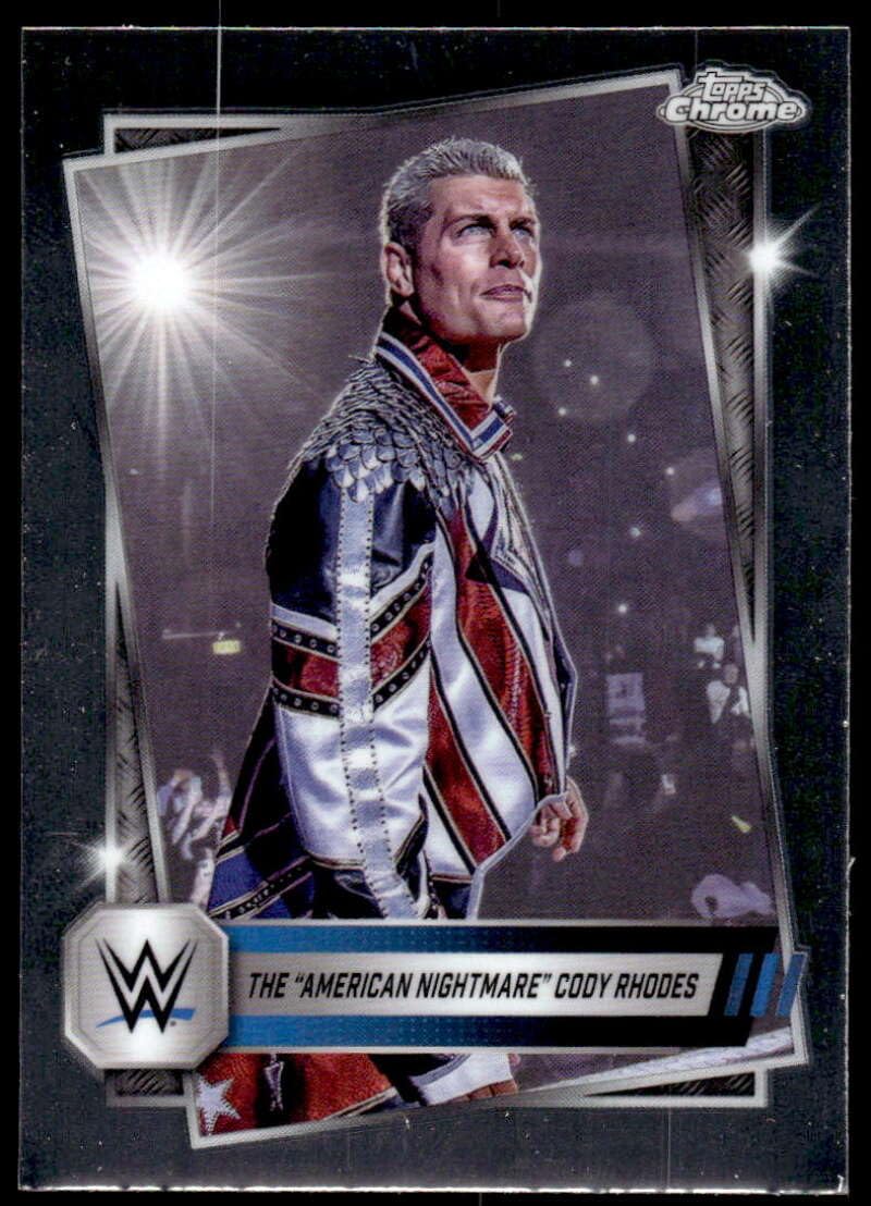 Amazon.com: 2025 Topps Chrome WWE #1 The American Nightmare Cody