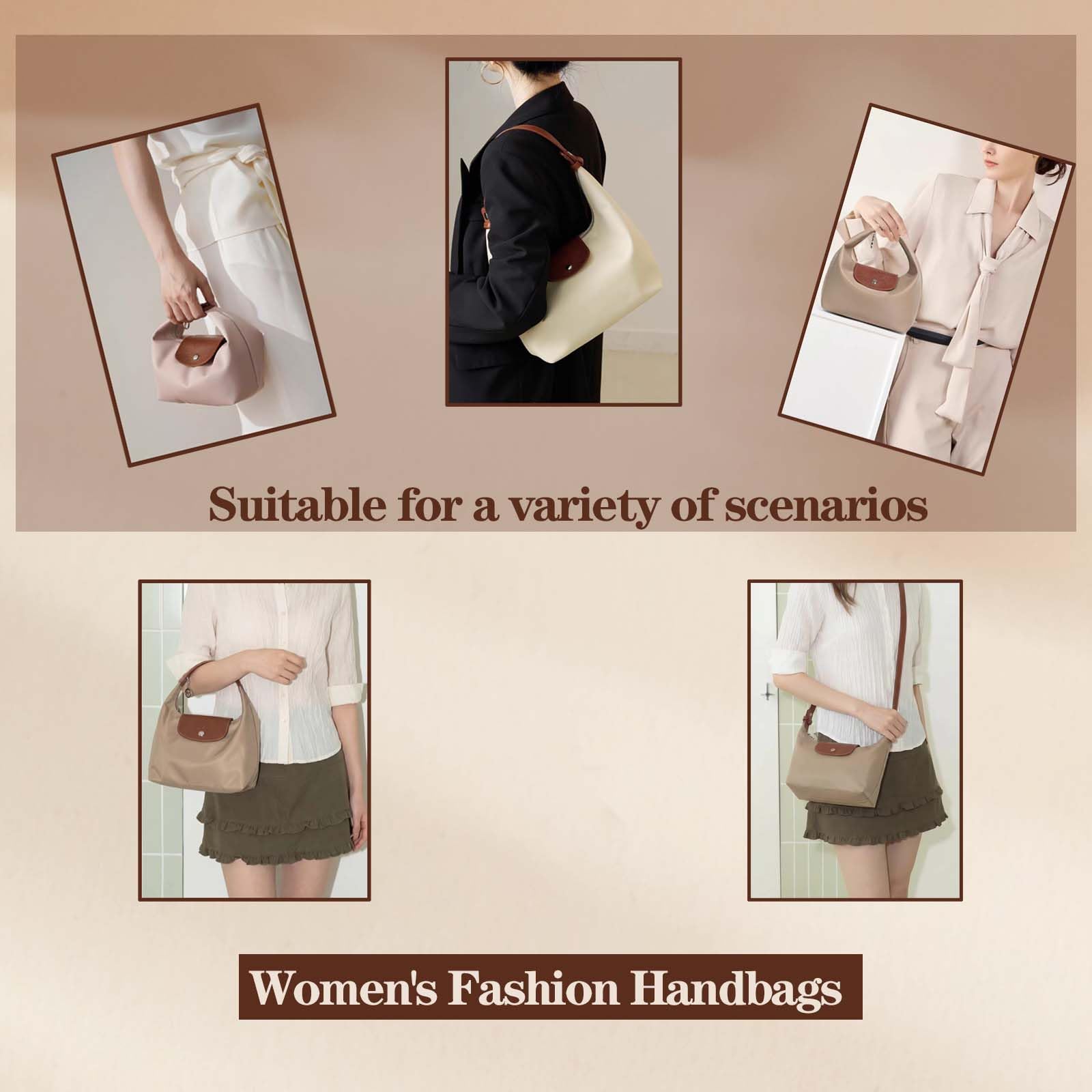 umhängetasche damen crossbody bag handtasche tasche damen klein kleine handtasche Eine Packung für viele Zwecke