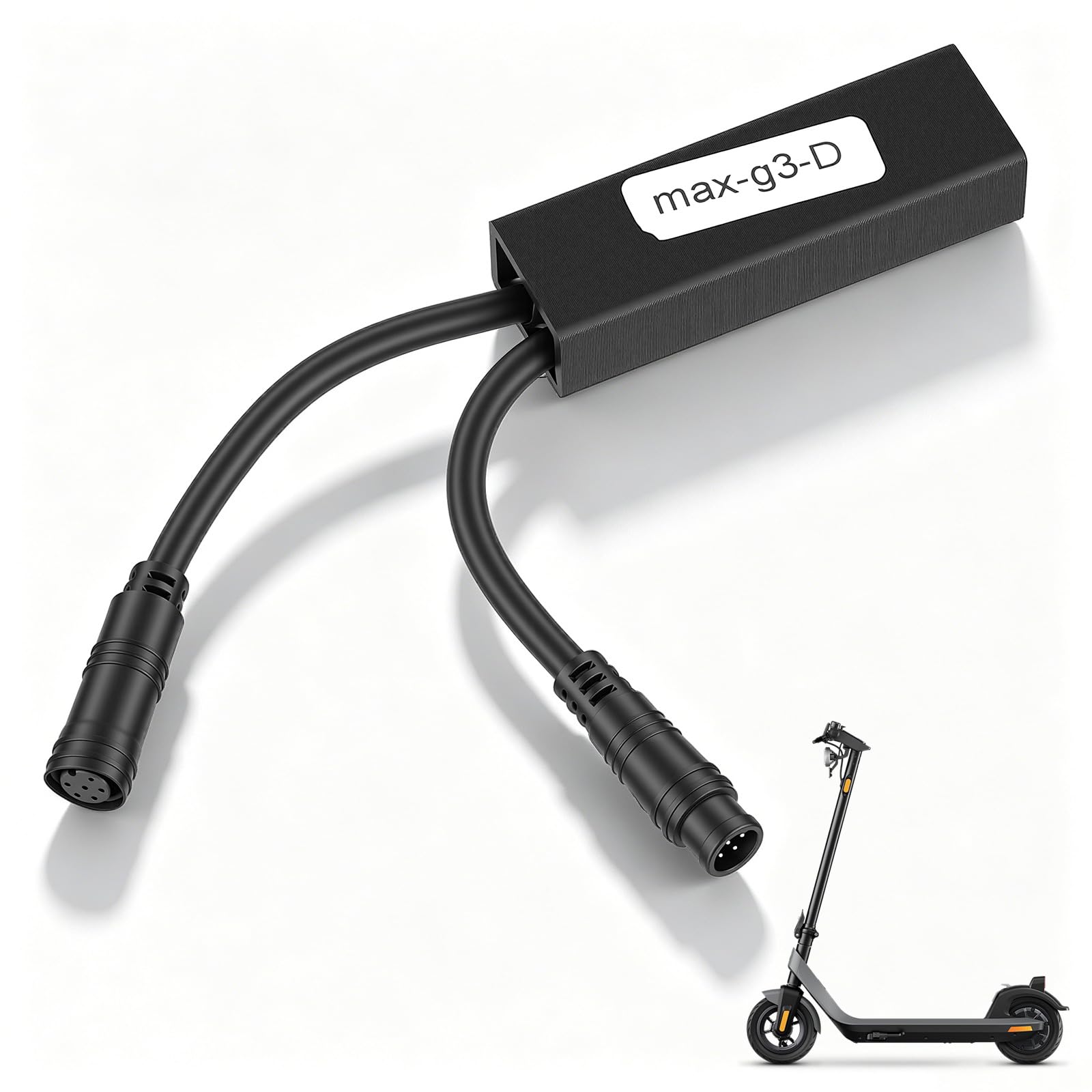Tuning Chip, E-scooter Tuning Chip Unlock Cable für Segway Ninebot Max G3 D Elektro Scooter Upgrade Travd 40 km/h Benutzerdefiniertes Lastloses Geschwindigkeitsfreigabekabel Schnellumschalttaste