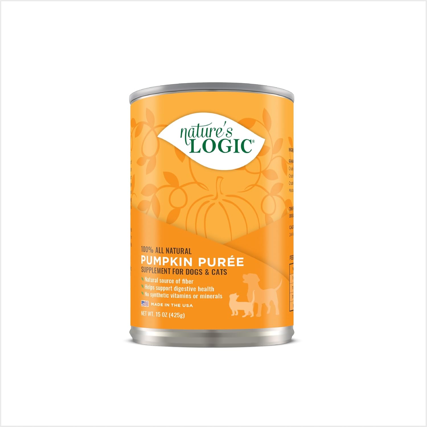 Natural Pumpkin Puree (Dogs & Cats)