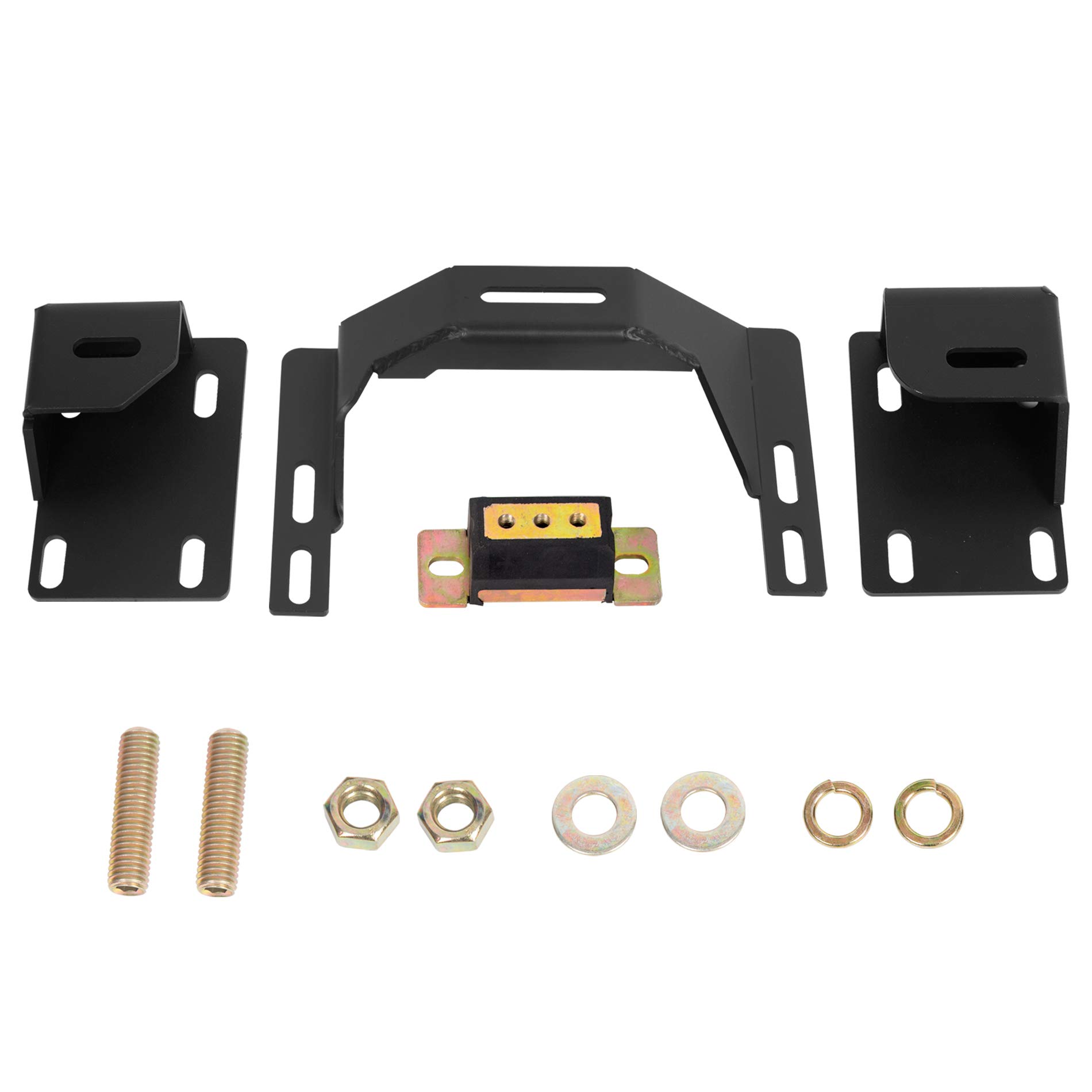 HECASA LSx LS1 LS2 LS3 LS6 Motor Swap Engine Mounts & T56 Transmission Compatible with 1989-1998 Nissan 240SX S13 S14 Chassis Replacement for MJ1568022 Steel Powder Coated