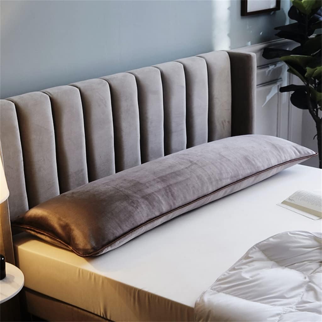 Soft Flannel Long Pillowcase Large Comfort Couple Sleeping Pillowcase Bedding Body Pillowcase