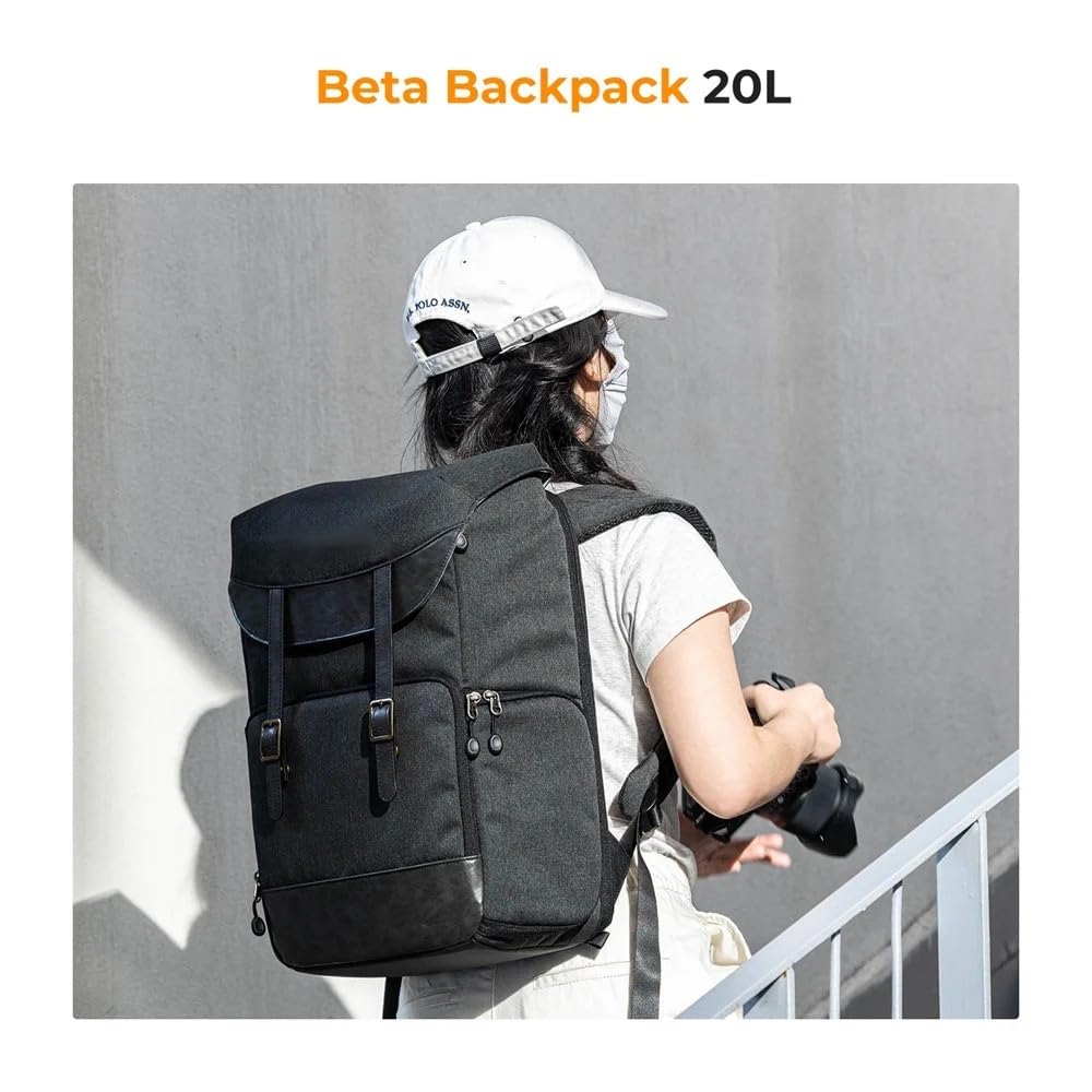 Borsa Reflex Zaino fotografico professionale impermeabile da 25 litri for fotografia all'aperto, borsa for fotocamera, escursionismo, viaggio