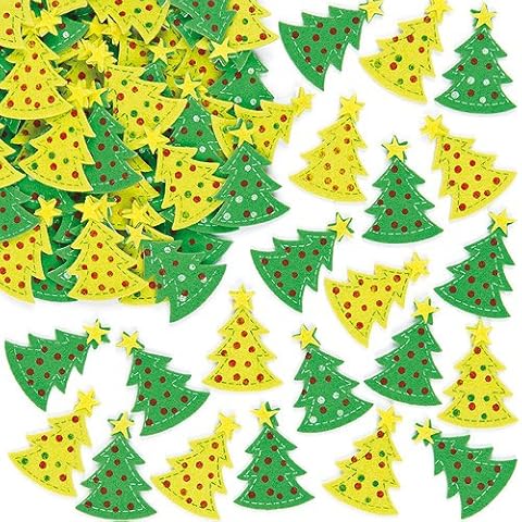 Pegatinas de Fieltro en Forma de árbol de Navidad Cover