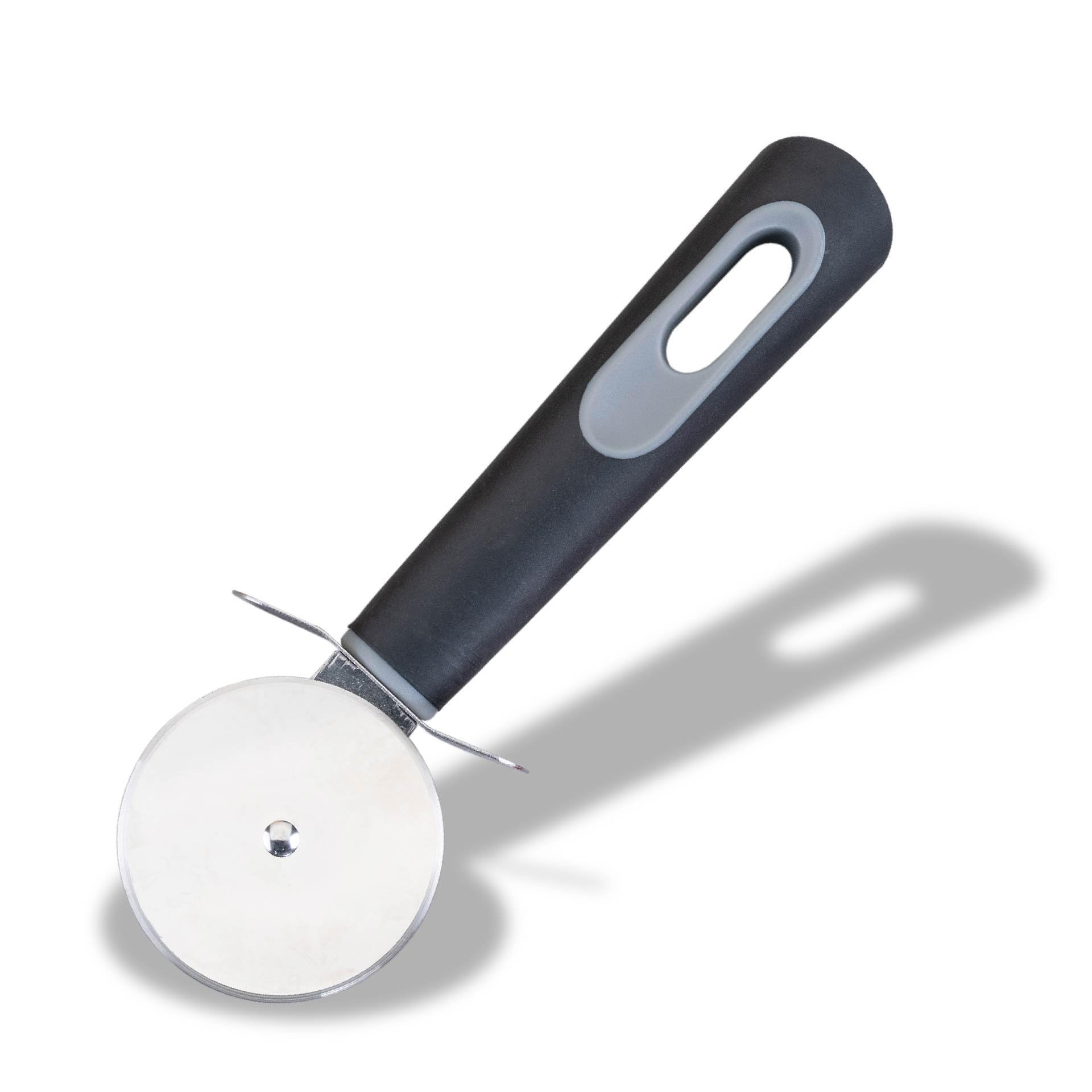 Fackelmann PRO Pizza Cutter, Stainless Steel Pizza Wheel, Rotating Food Slicer, Easy to Cut & Clean, Professional Food Grade Pizza Knife, Razor Sharp Blade 6 cm, Soft Touch Handle