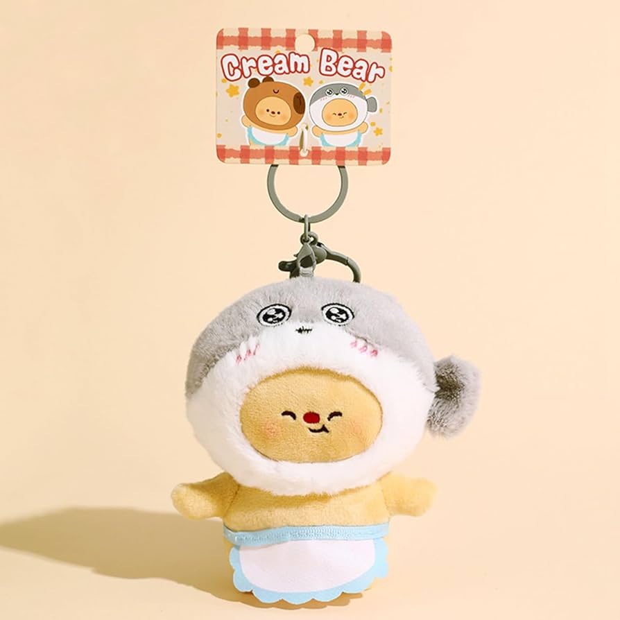 Amazon.co.jp: バターベア キーホルダー キーチェーン 人形 ペンダント