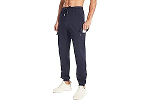34/36 Inseam Sweatpants for Tall Men. Extra Long Joggers Workout Pants with Zipper Pockets