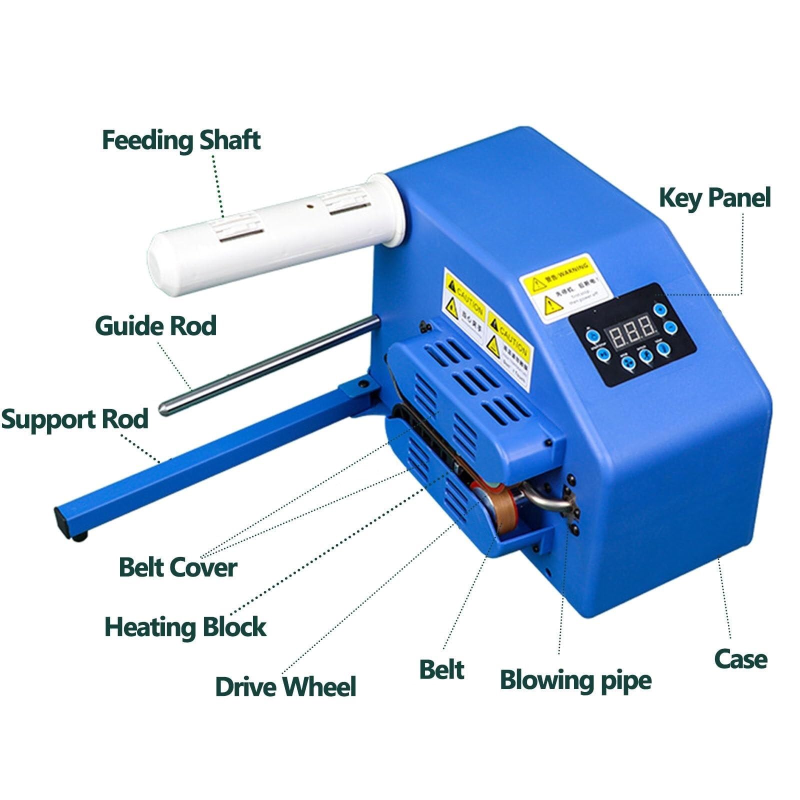 Automatic Air Cushion Machine, Inflatable Bubble Film Air Cushion Machine, Portable Air Cushion Cushion Machine, Air Cushion Pillow Inflating And Sealing Machine, Air Bag Filling Device