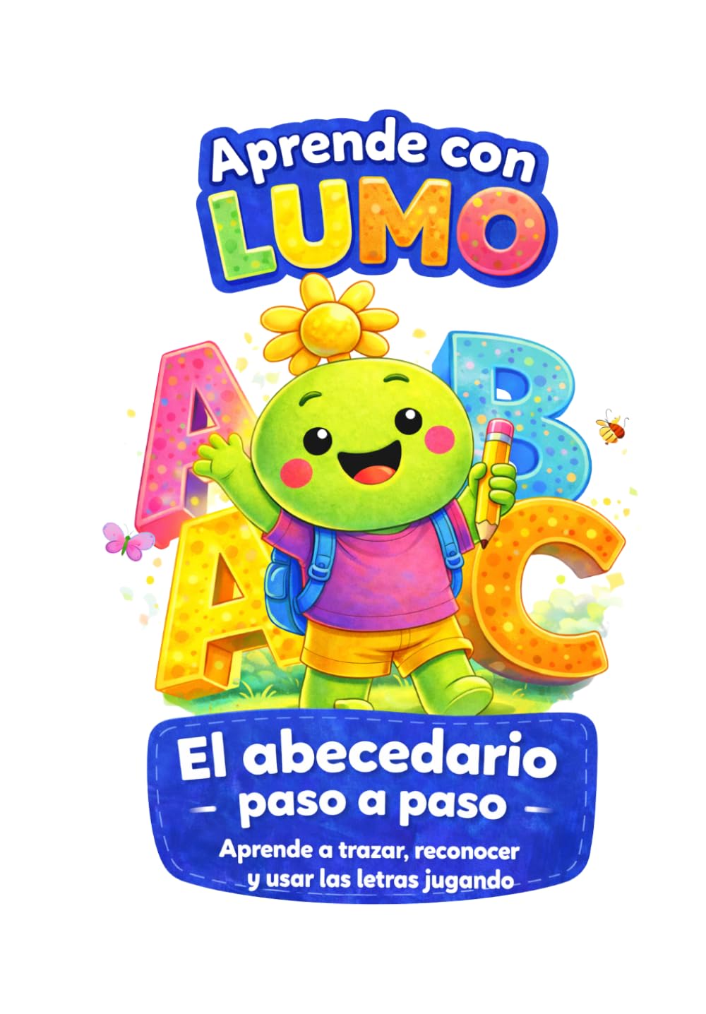 Abecedario paso a paso: Aprende a trazar, reconocer y usar las letras jugando (Aprende con Lumo)