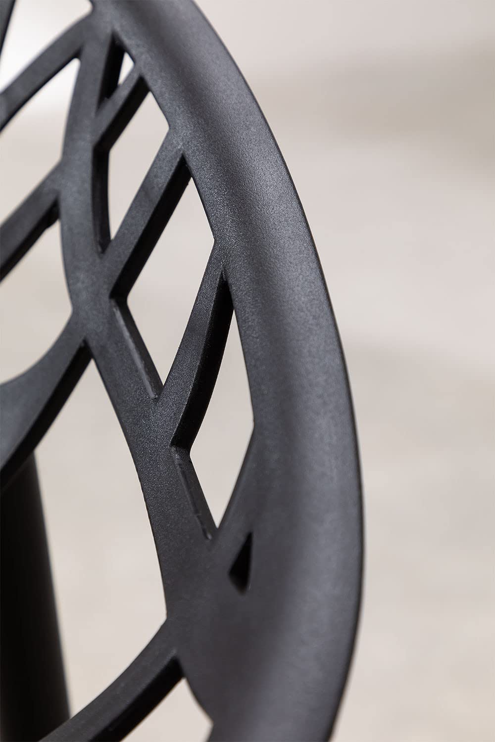 SKLUM Tabouret Haut Ores Noir ↑65 cm
