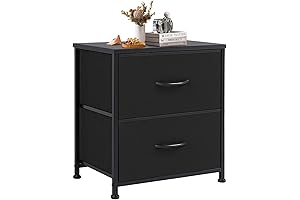 DUMOS Nightstand: The Fabric Drawer Nightstand for Sleek Storage