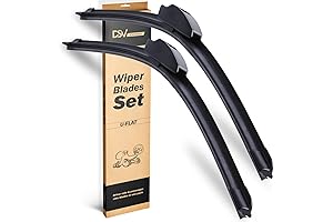 Premium Windshield Wipers: DSV Standard 24" Wiper Blades for Enhanced Visibility