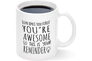 Cabtnca Coworker Appreciation Mug - Forget You're Awesome Reminder