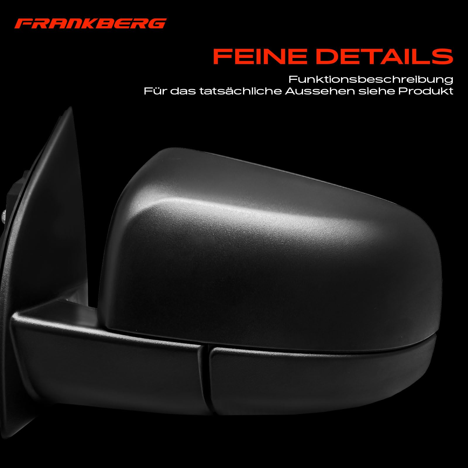Specchietto Retrovisore Elettrico Sinistro Frankberg 3-Poli Per Sìzz III G.E G.G GP ZA 2009-2025