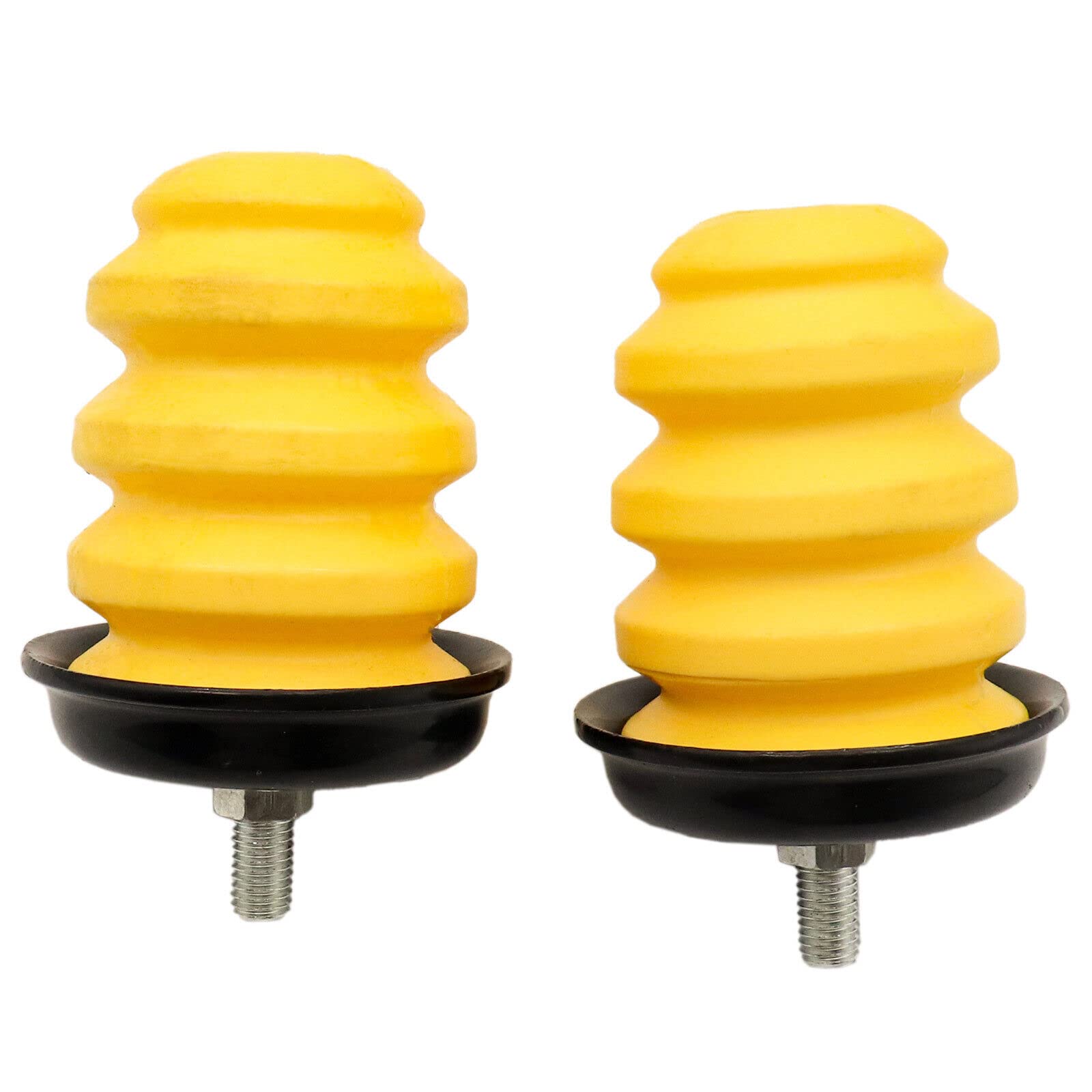 WULYGO2 Pcs Rear Axle Bumper Stops with Nuts 15712438 523-049 Compatible with Che1vy Silve1rado 1500 1999-2007 GMC Sierra 1500 1999-2007