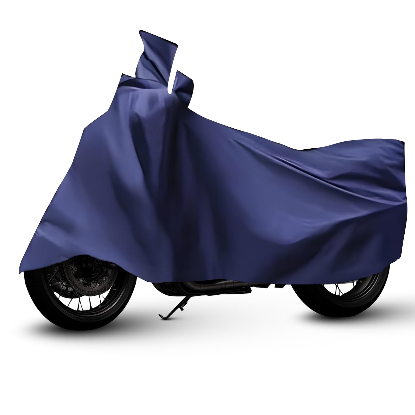 Autofy Universal Bike Cover UV Protection & Dustproof Bike Body Cover for Two Wheeler Bike Scooter Scooty Activa with Carry Bag (Blue) (B0D677B88K) Amazon Price History, Amazon Price Tracker