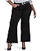 KUT from the Kloth Plus Meg High Rise Fab Ab Wide Leg Raw Hem-long Inseam - Main View
