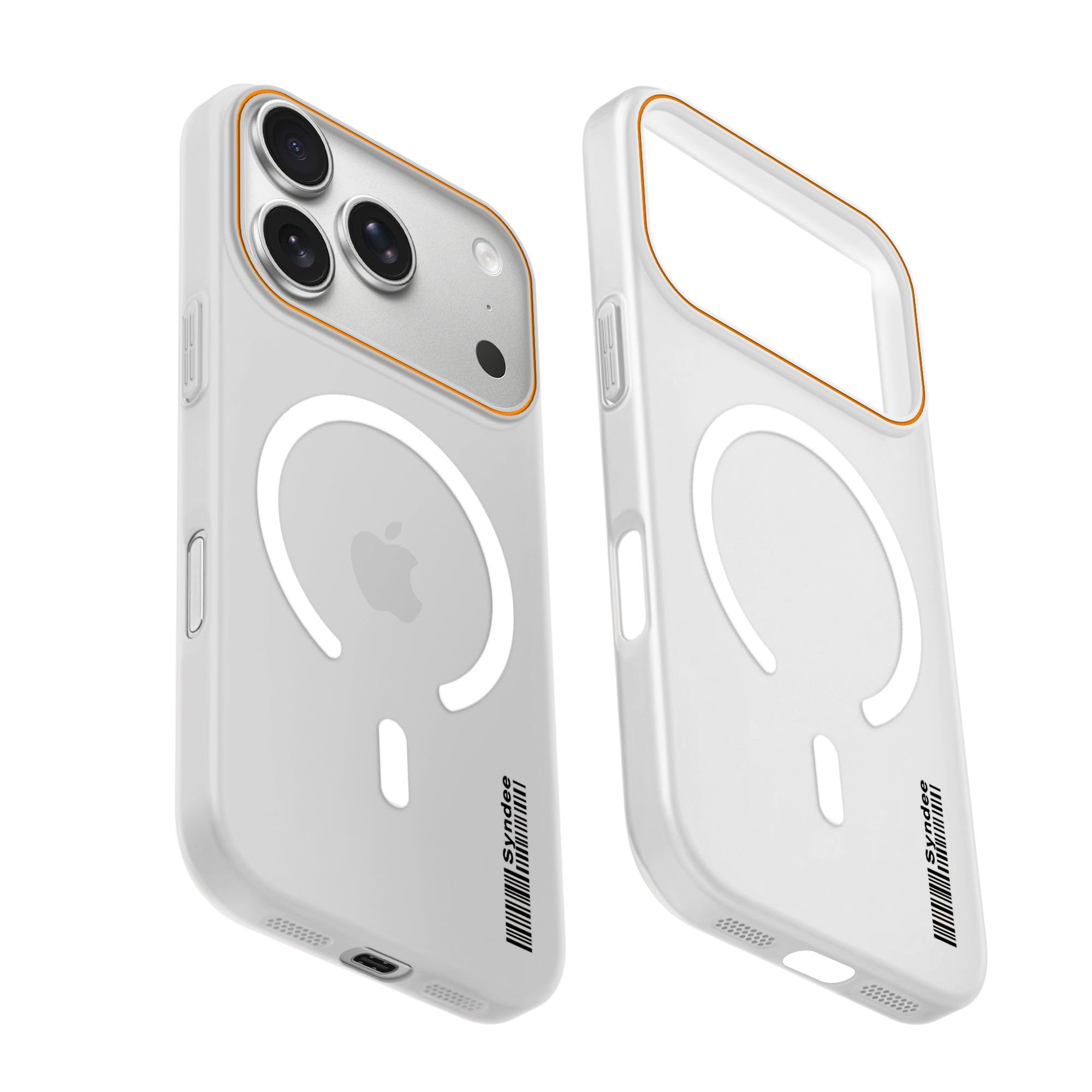 DL3 Mobilak Case Back Cover for Honor 600 Pro 5G, Sleek Frosted Translucent Back Only Compatible with Wireless Magnetic Accessories | Anti-Scratch Shockproof Phone Case