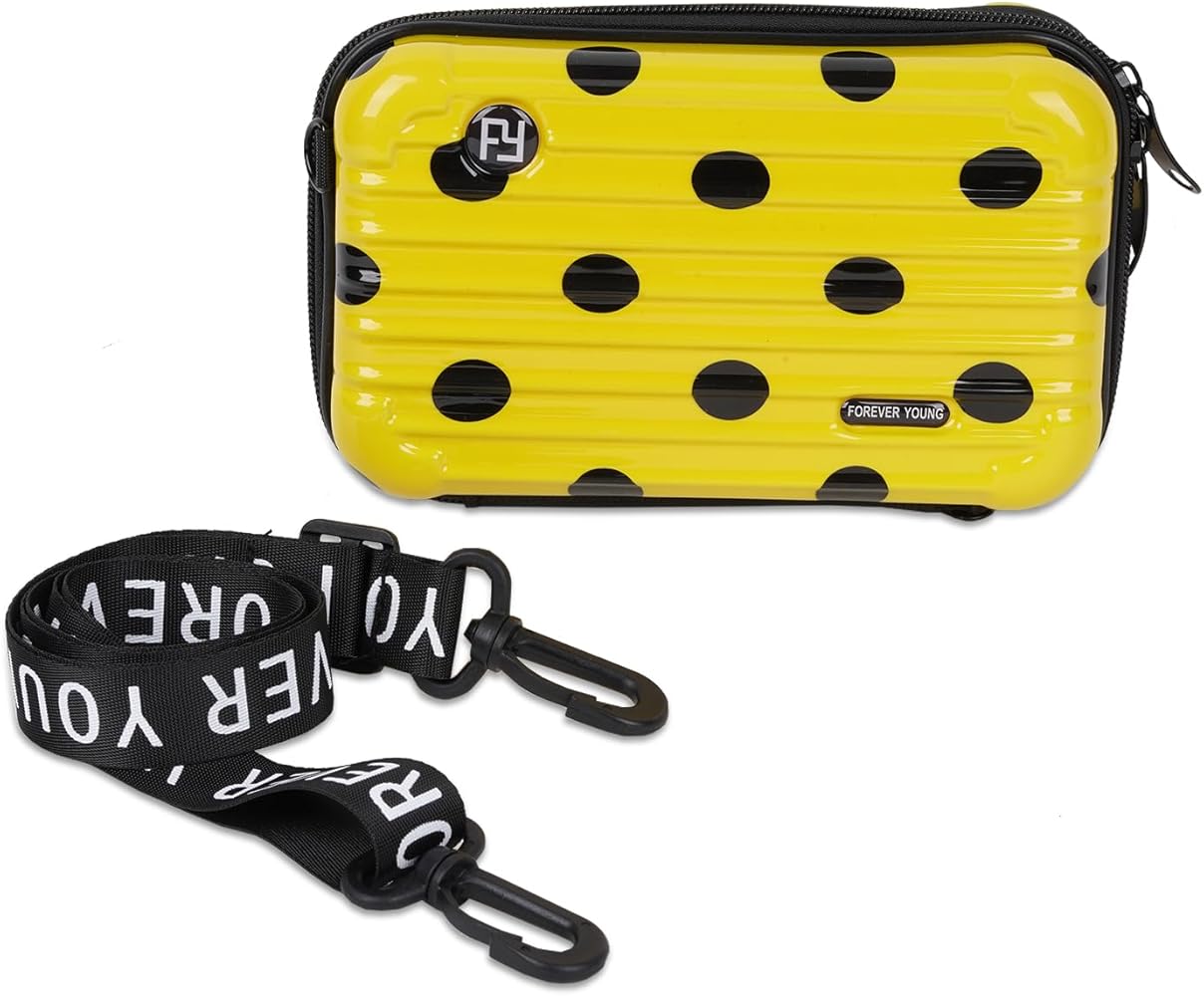 Buy BAGISM Sling Box Bag| Suitcase style hard case cross body