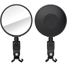 Scooter Universal Rear View Mirror for Ninebot Scooters - 120% Wider View Convex Lens, Tool-Free Installation, IPX5 Waterproof, Compatible with MAX G2/F2/E2 G, E, F Series
