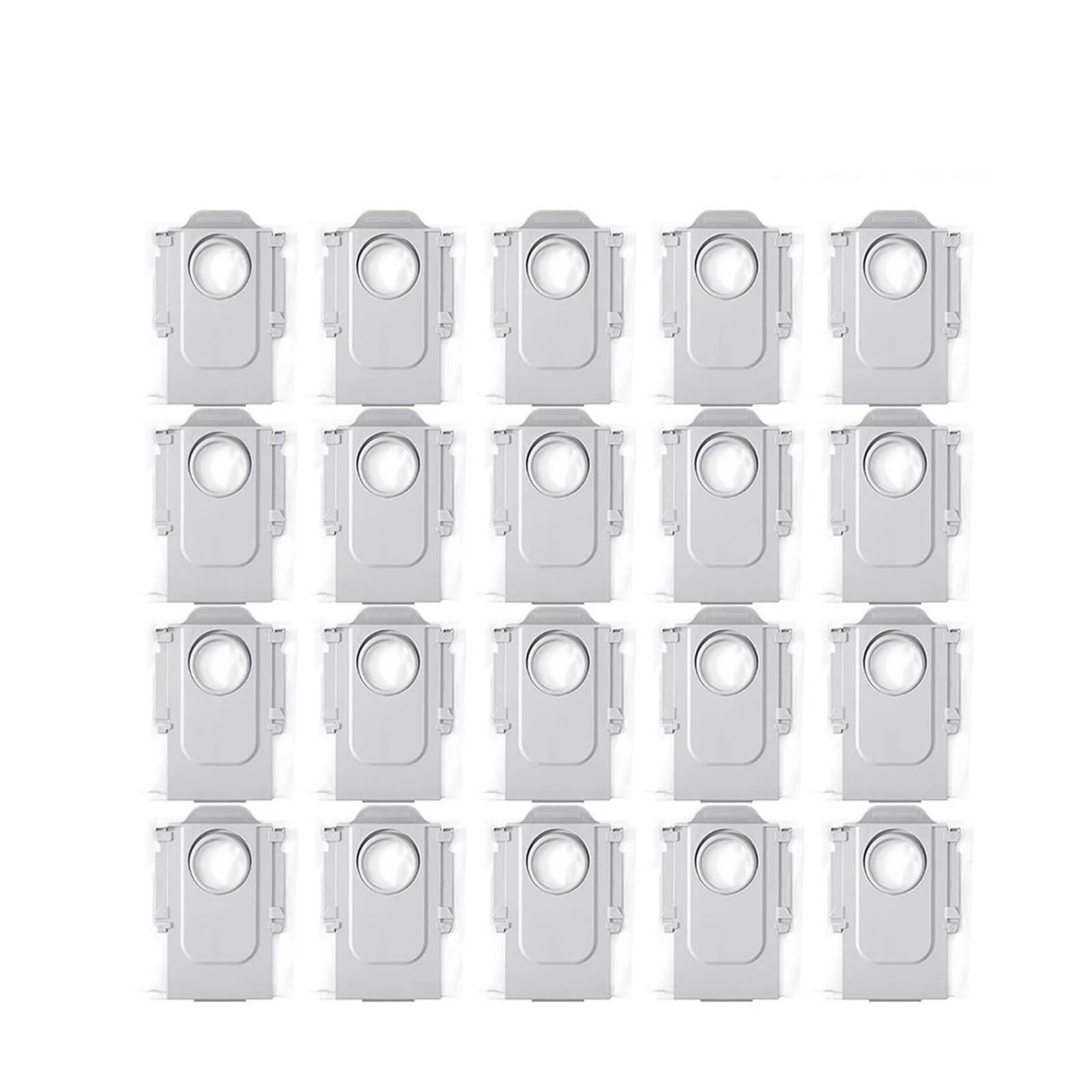 LTDXLNBWQ Compatible With Roborock Saros 10 / S9 MaxV Ultra Robot Vacuum Spare Parts Main Side Brushes Mop Cloths HEPA Filters Dust Bags Accessories(Grey)