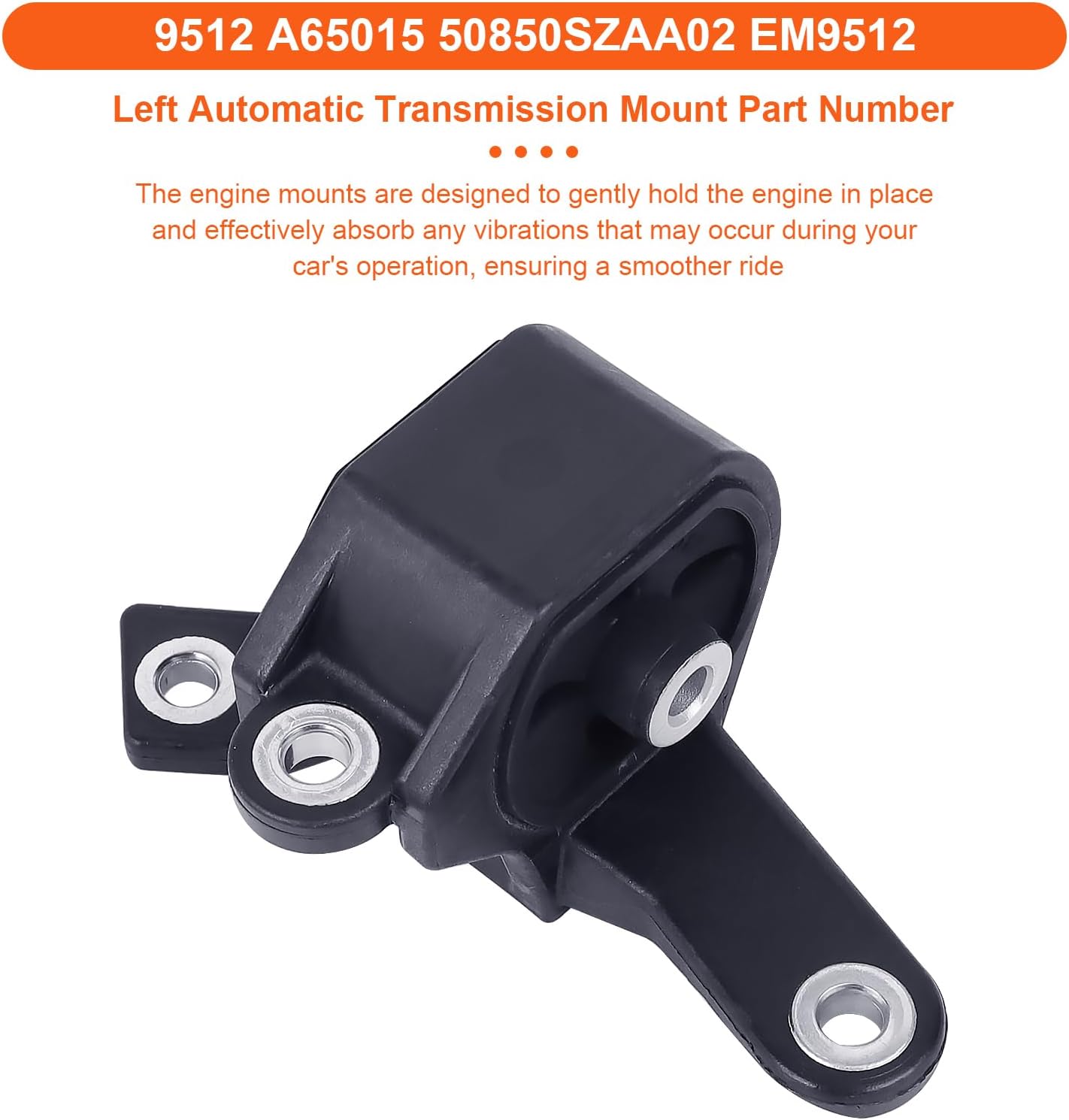 Engine Motor Mount Compatible with Honda Odyssey 2011 2012 2013 3.5L V6,Replacement for A4575EL A4587 A65017EL A65015