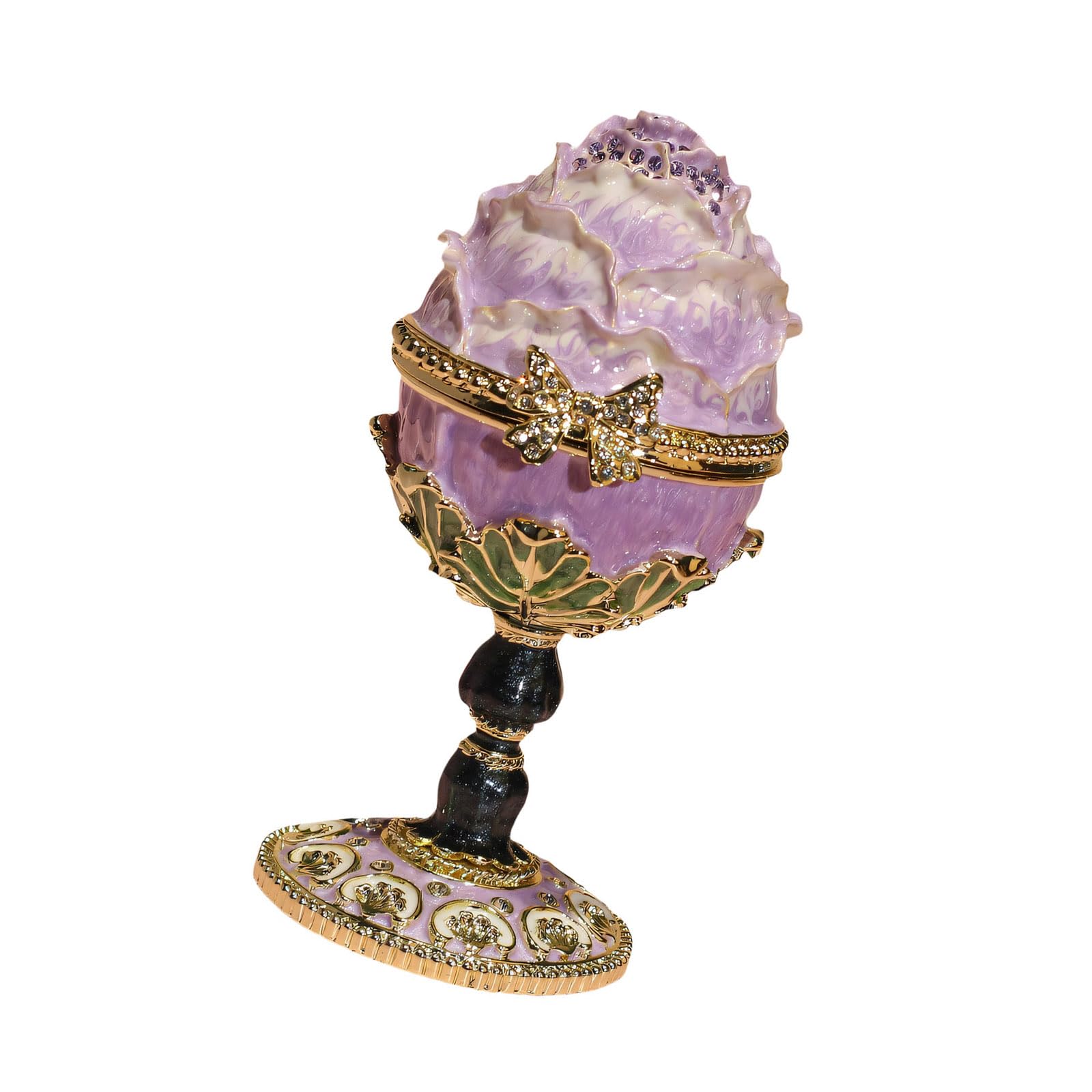 Kalttoy Multipurpose Tall Easter Eggs Box with Intricate Pattern As a Gift or Personalize Collection Piece Seasonal Eggs Shaped Gift Case