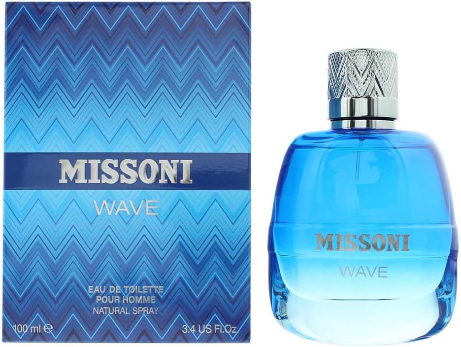 Missoni Wave For Men 3.4 oz EDT Spray