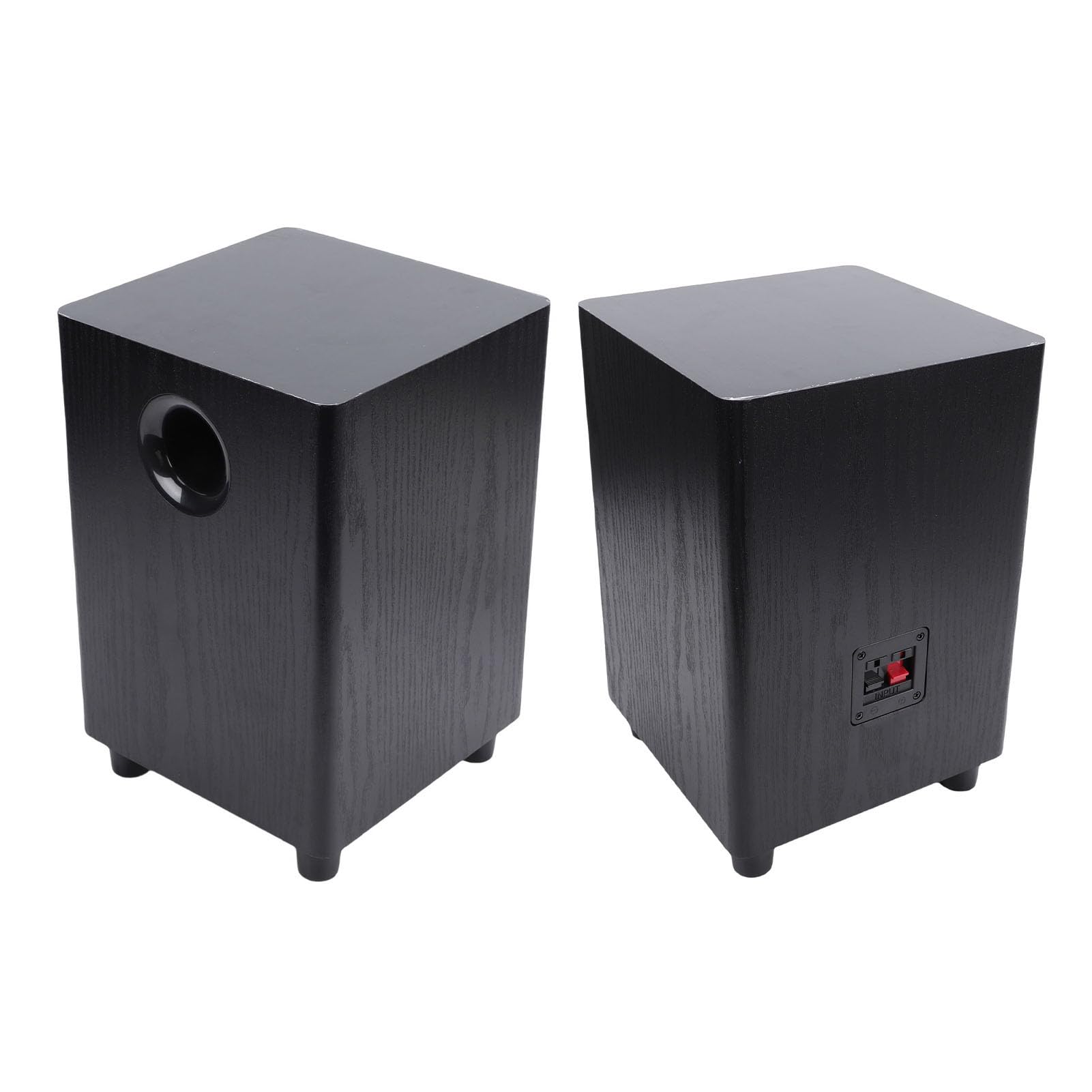 Enceinte Subwoofer Domestique 100 W, 6,5 Pouces, Basses Lourdes et Son Puissant, Caisson de Basses Passif Plug and Play pour Home Cinéma, Studio Audio