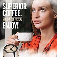 Vista 9 de Reusable 4-5 Cup Basket Coffee Filter Fits Mr. Coffee, Cuisinart, Black & Decker, Hamilton Beach Coffee Makers, Stainless Steel, BPA-Free