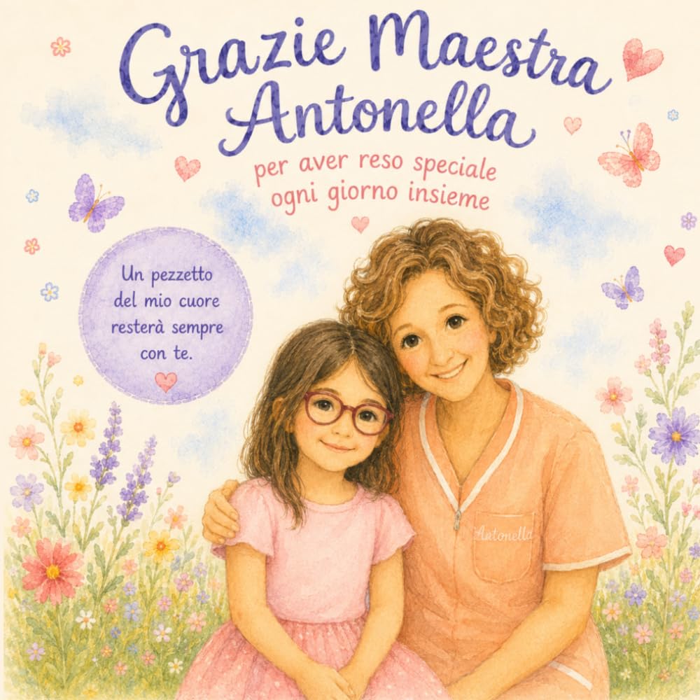 Grazie maestra Antonella: per aver reso speciale ogni mio passo