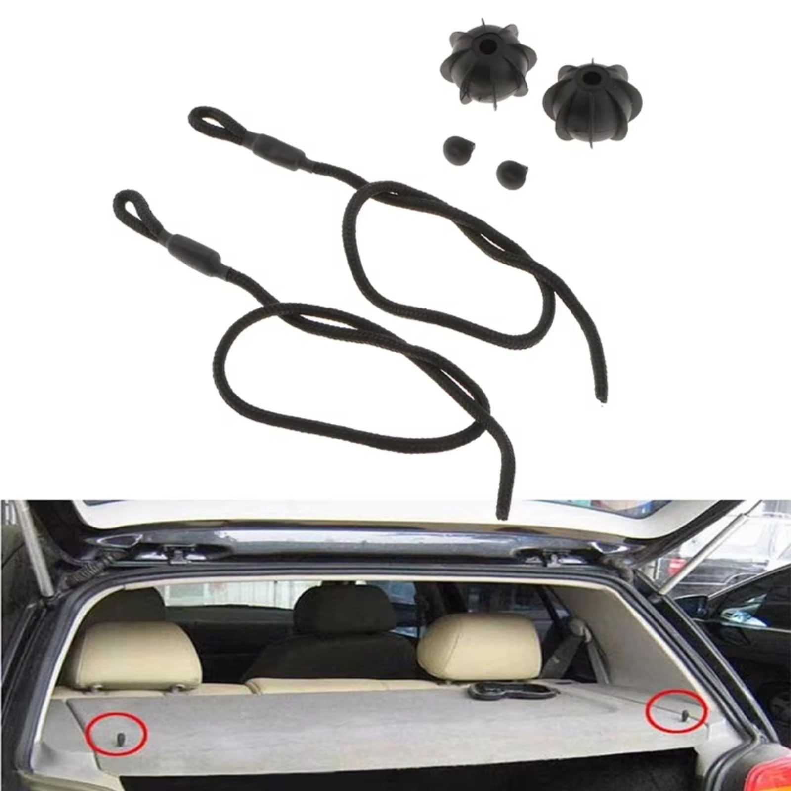 Trasera Maletero Cuerda Compatible Con VW Para Golf MK6 Para GTI R20 Paquete Coche Cordón Cuerda Correa Maletero Trasero Estantes Maletero Trasero Correa De Sujeción Cuerda Accesorios Automóviles