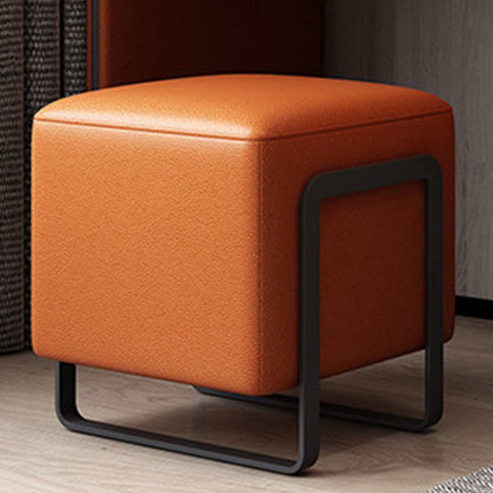 Tabouret de vanité en similicuir pour sublimer votre coin coiffeuse de chambre