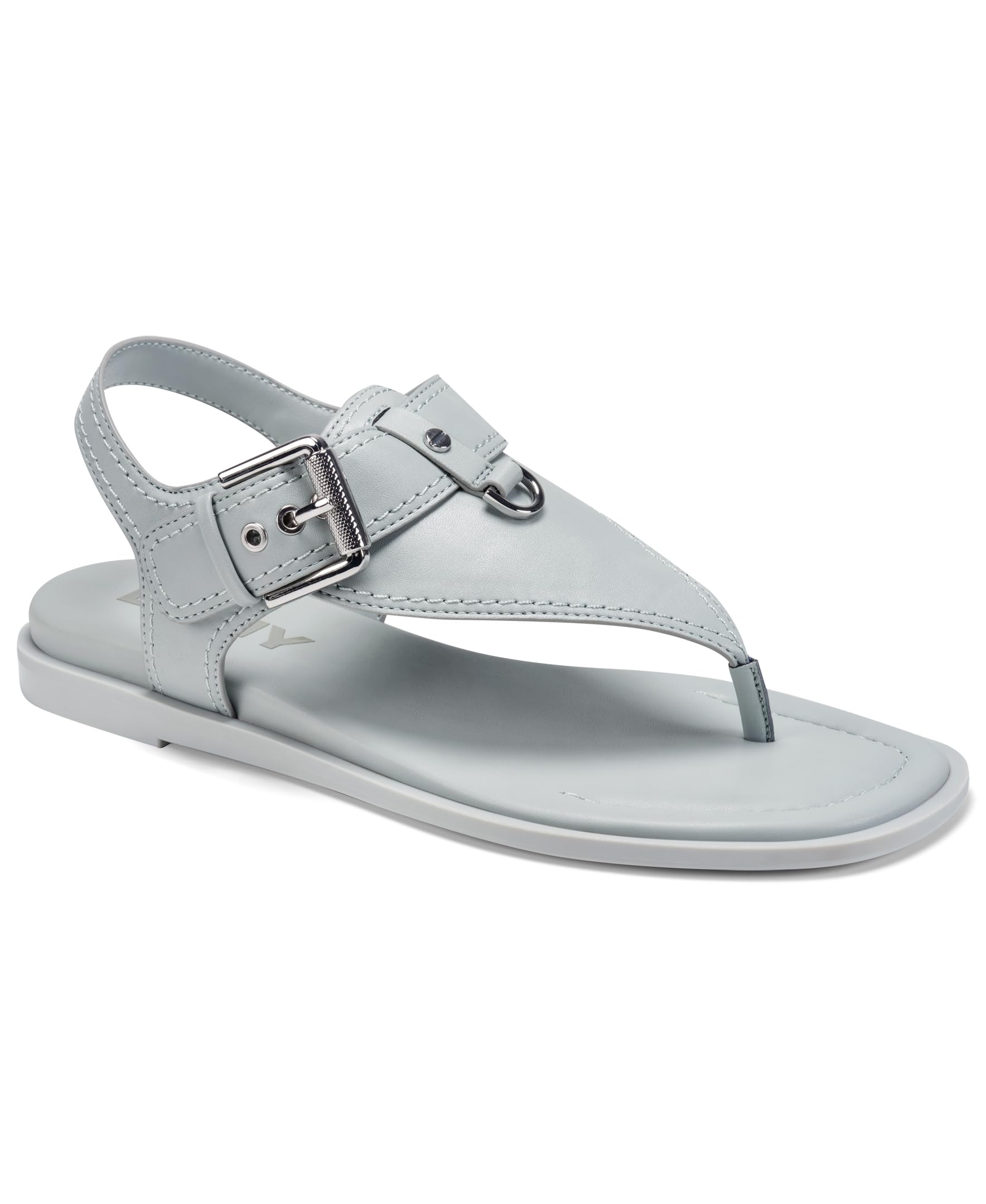 

                                                    DKNY Women's Cassiane Flat Thong Sandal With Belt 