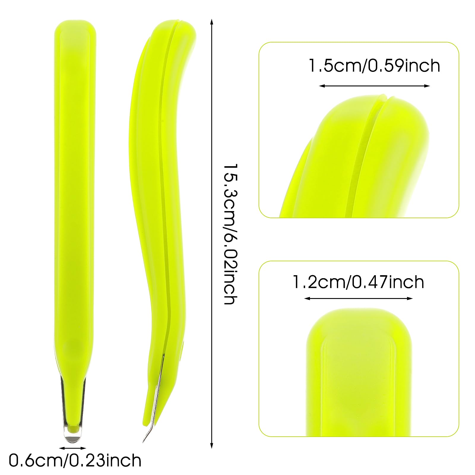 DSLSQD 4 Pack Staple Remover Professional Magnetic Staple Remover Tool Multicolored Staple Puller Stapler Removers for Classroom School Office Home (Pink - Image 2