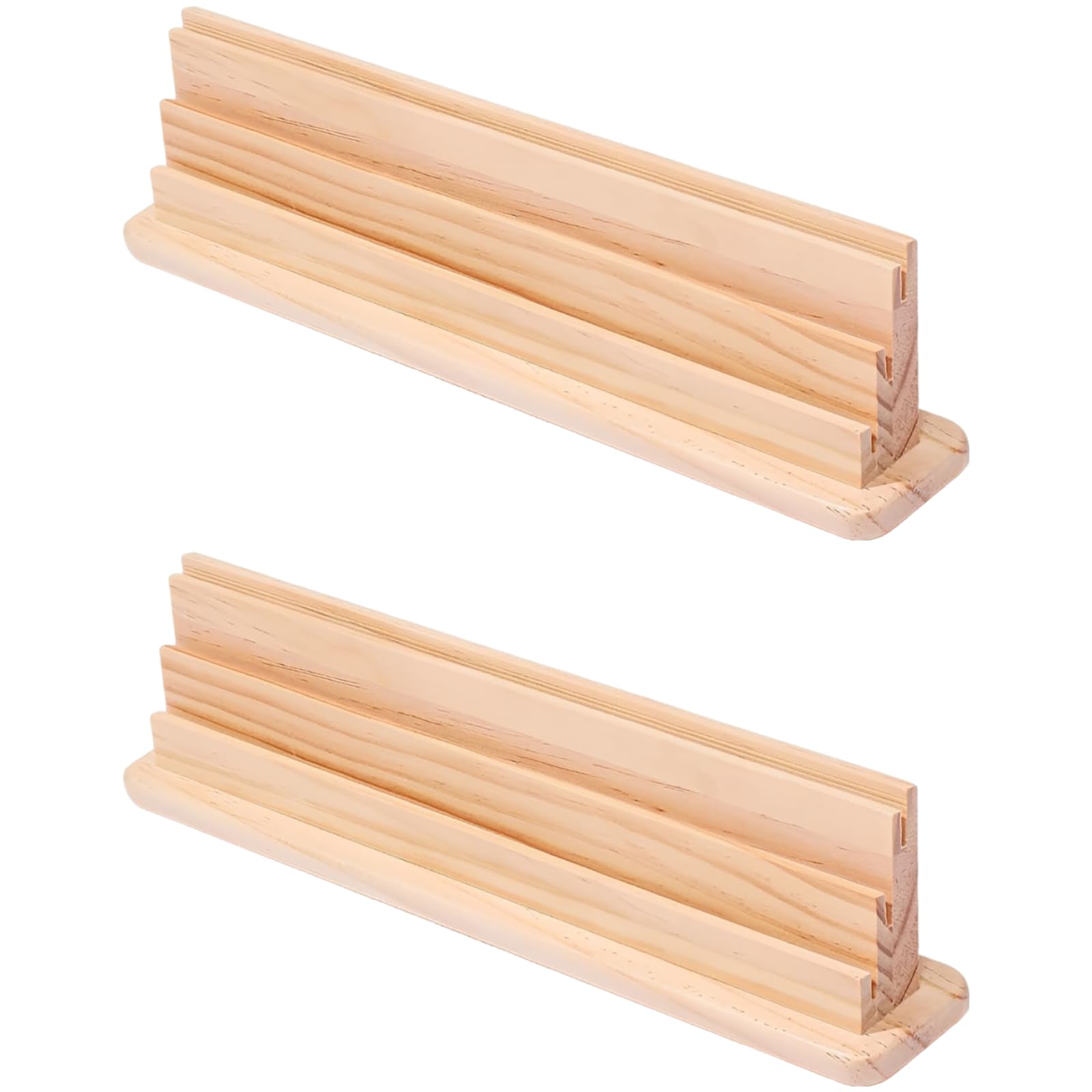 Soportes de madera para cartas de póquer que evitan la fatiga en las manos al jugar