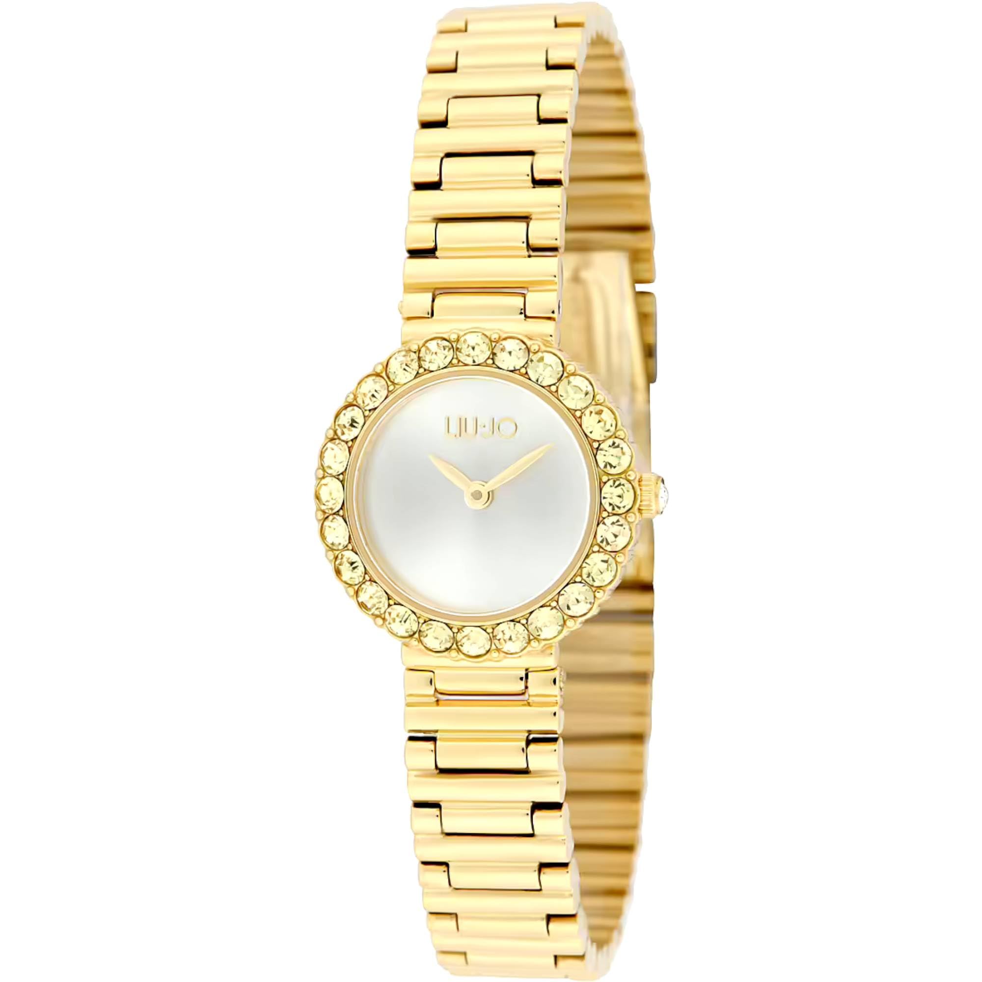 Orologio LIU-JO Donna Modello TLJ2235 - Analogico Al Quarzo, Cinturino Oro, Quadrante Tondo