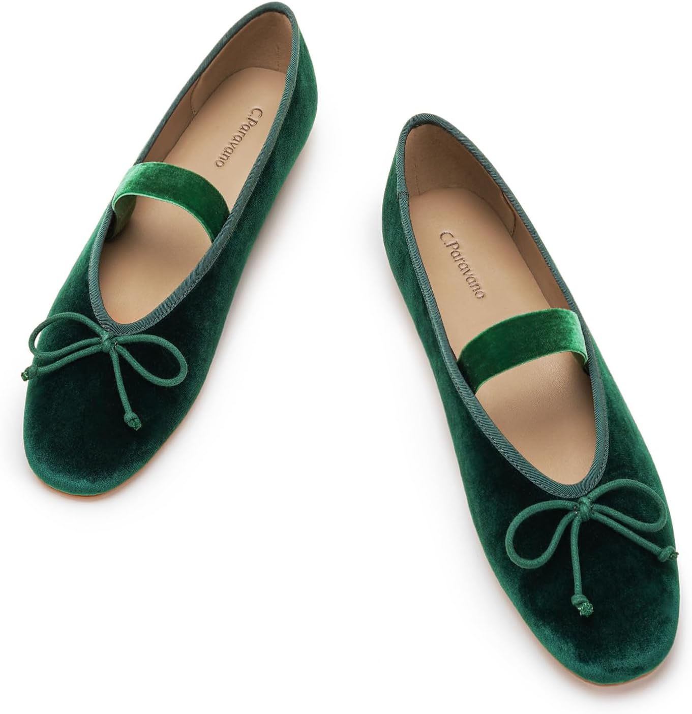 C.Paravano Women Ballet Flats - Velvet Comfort