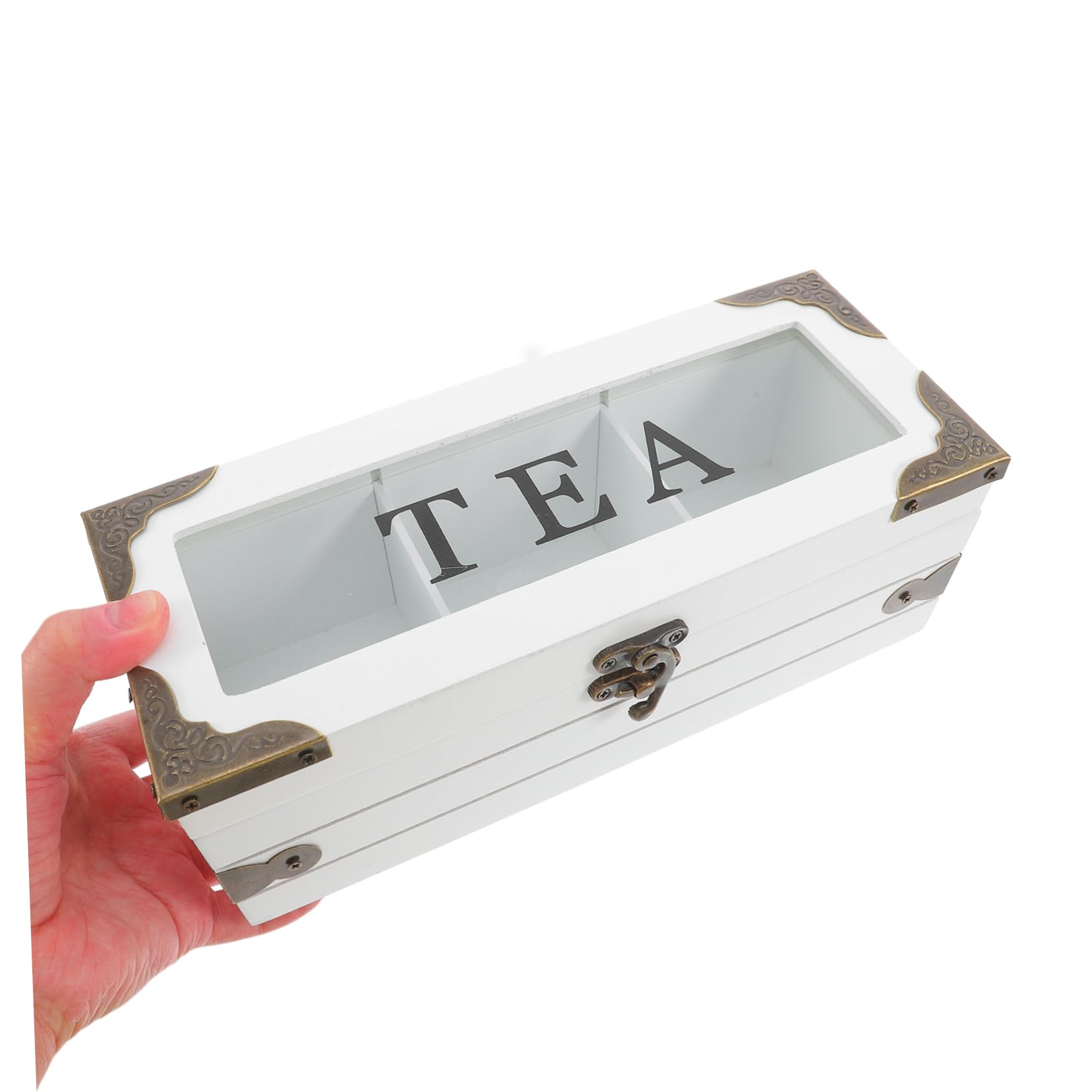 Holz Teebeutel Aufbewahrungsbox Mit Fächern Multifunktions Snackbox Für Teebeutel Und Zuckerpäckchen Platzsparender Organizer Für Küche