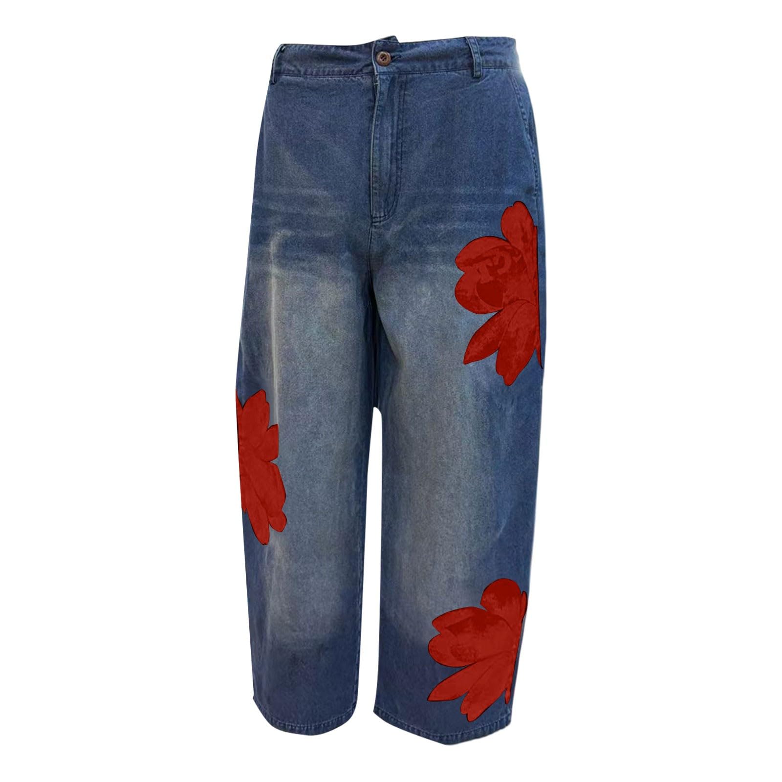 Jeans para Mujer Ajuste Regular Clsico Pantalones Casualespantaln Vaquero mujerSuave y Agradable al Tacto