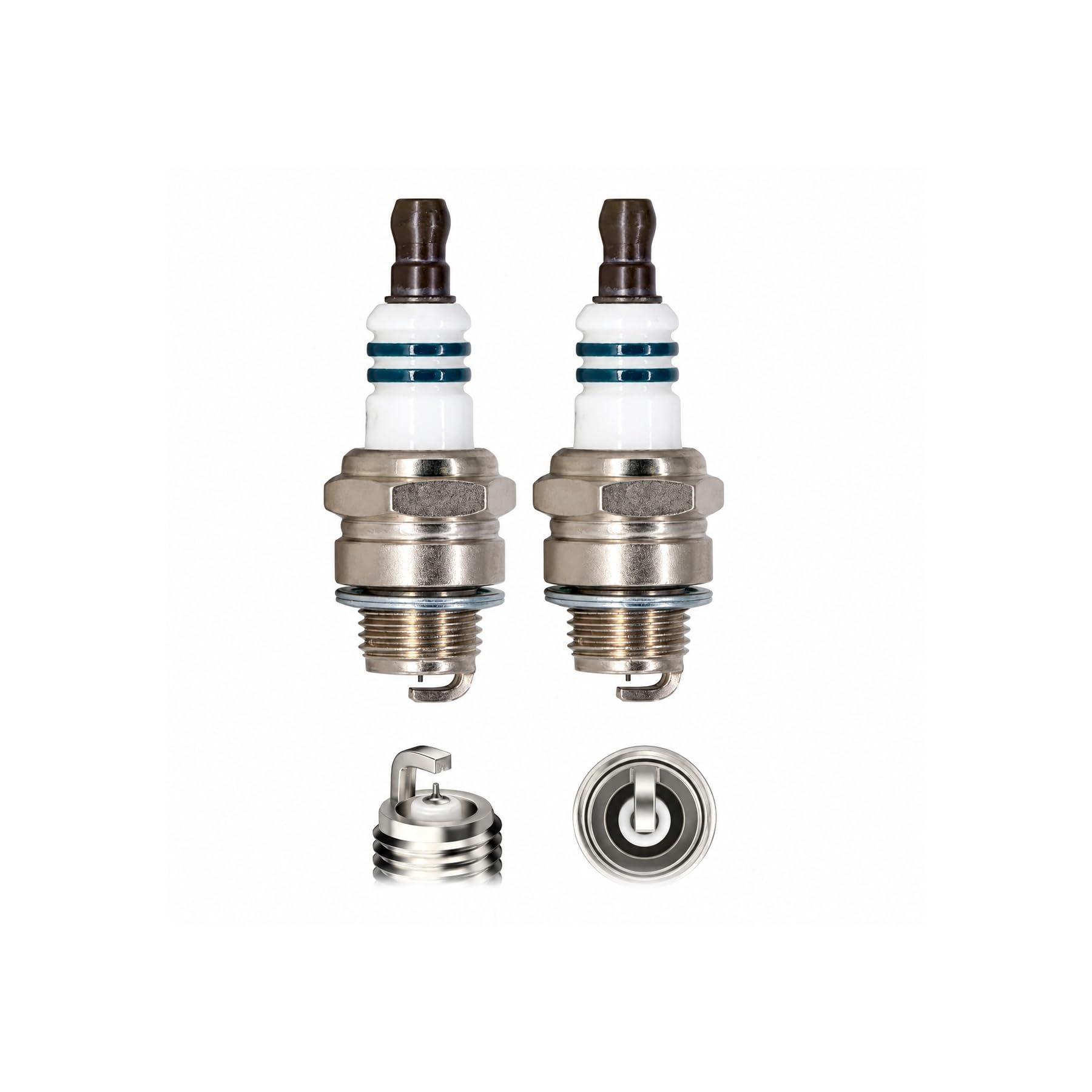 Candela di accensione BMR7A/BM7A Ricambio all'iridio Scanalatura a U L7RIU per piccoli motori 2-8 pezzi(6 pieces with box)