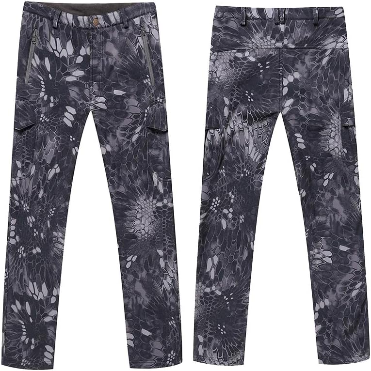 Outdoor Camouflage Hoody Softshell Jacket Coat Pants Set Tactical Airsoft Shooting Battle BDU Combat Clothing