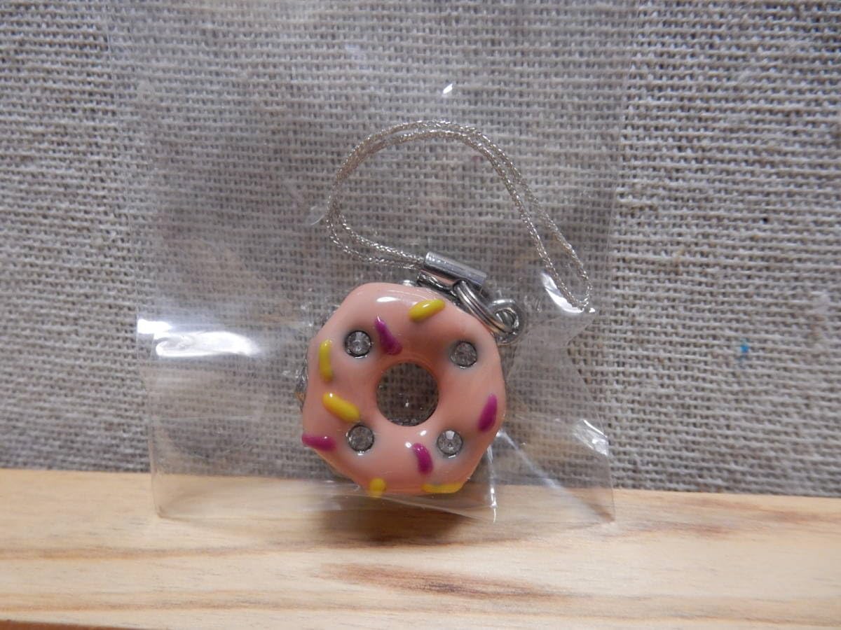 Amazon.co.jp: ミスタードーナツ アビステストラップ バラ ミスド