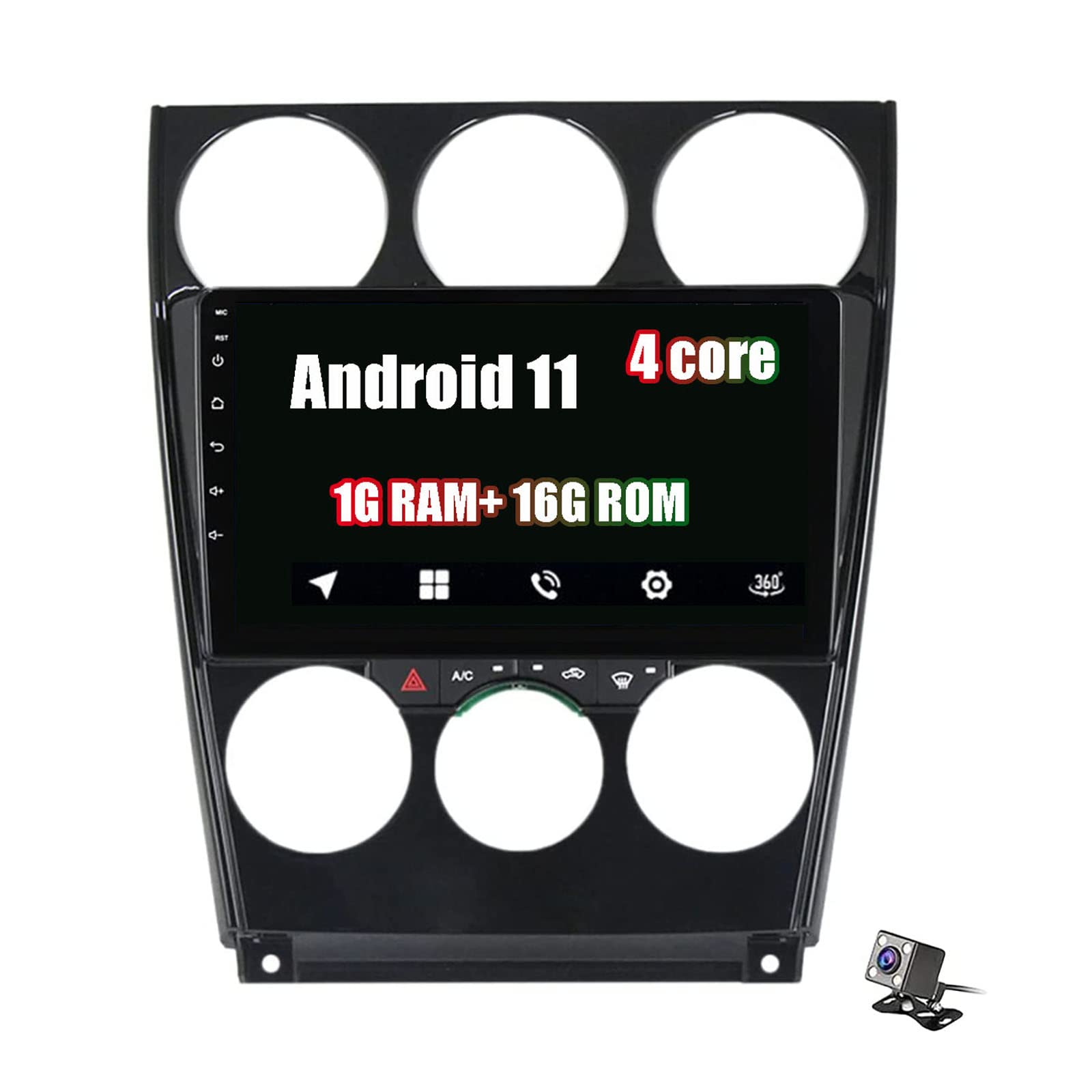 Autoradio Android 11 Mazda 6 : profitez de Carplay sans fil et du son DSP