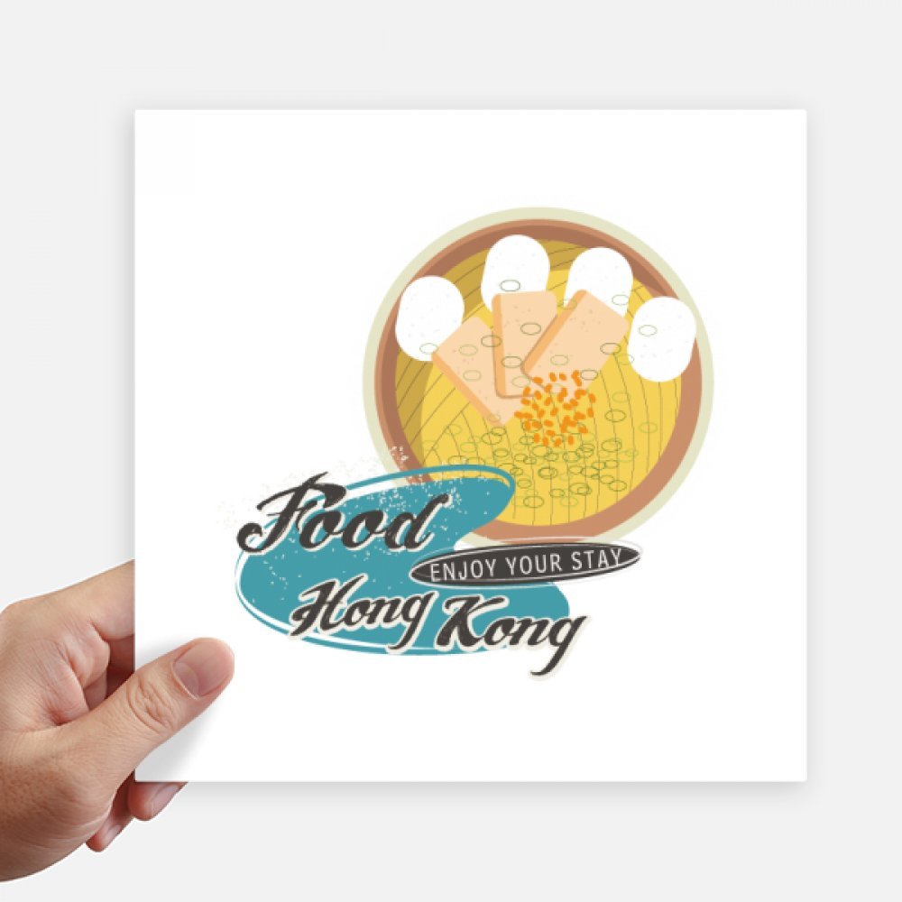 Sticker Hong Kong Ramen pour ordinateur portable et moto stickers 20cm