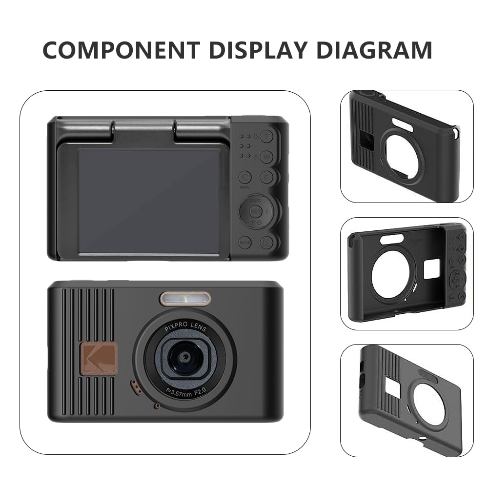 Amazon.com : Tedubax Silicone Case for kodak pixpro C1 Digital