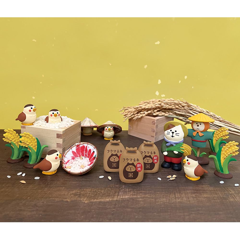 ichi๑´∀`๑o　　　コンコンブル Amazon.co.jp: デコレ(Decole) concombre 福すずめ 約21×30×h26 ZCB